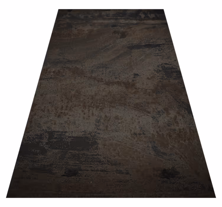 Vinyl tapijt met textuur industrieel grijs roestig ijzer - TenStickers