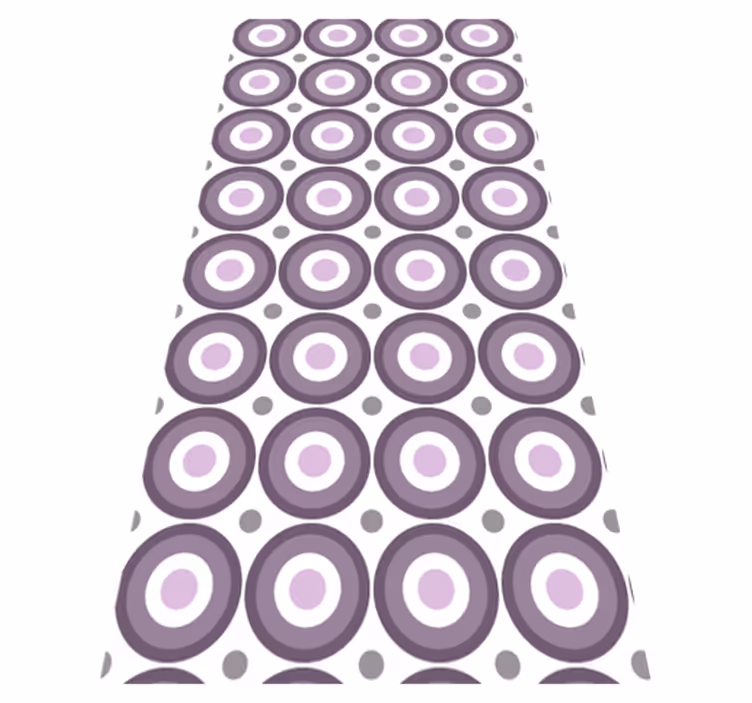 Vinyl tapijt met textuur lilac jaren 70 stijl - TenStickers