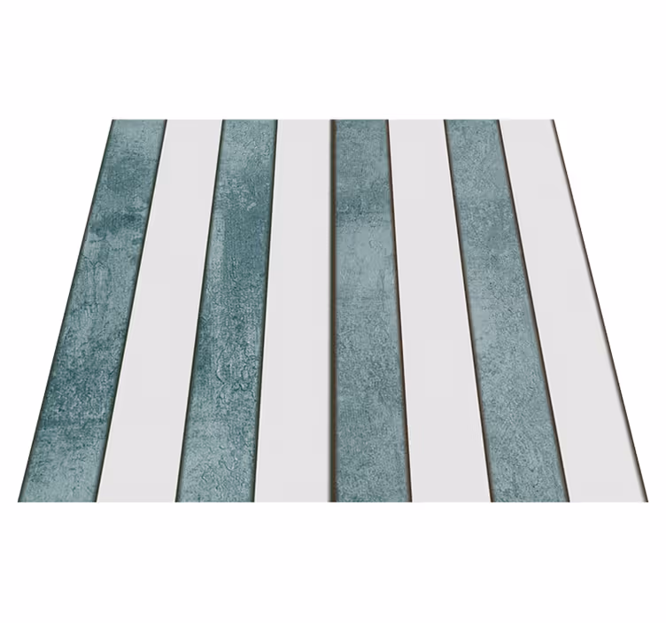 Vinyl tapijt met textuur gestreepte betonstructuur - TenStickers