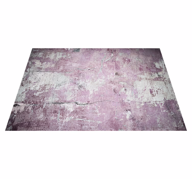 Vinyl tapijt met textuur grijs en roze beton - TenStickers