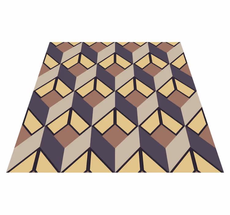 Vinyl tapijt antiek retro grijs - TenStickers