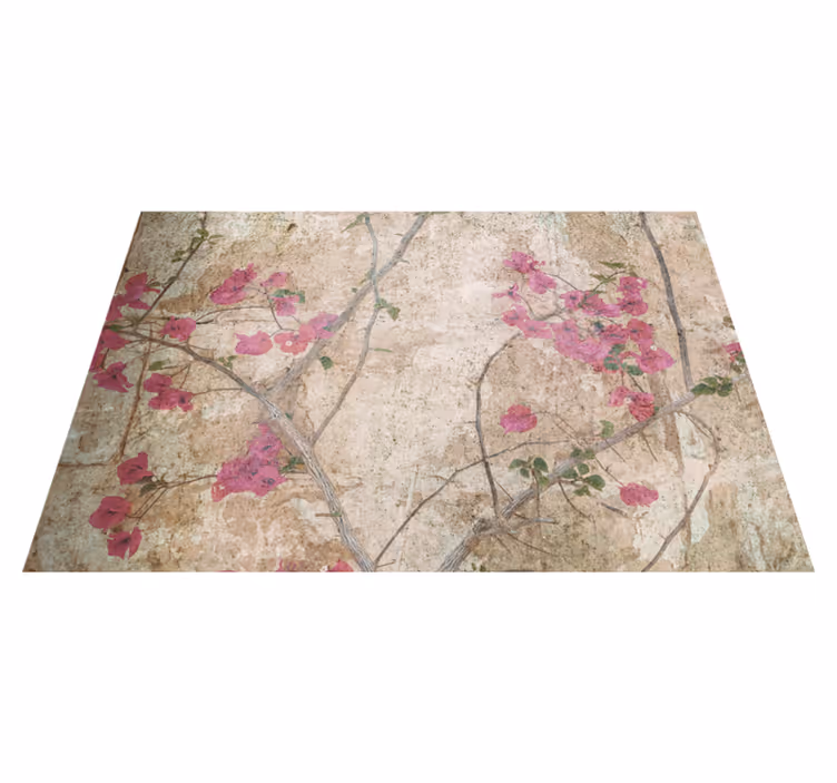 Vinyl tapijt antiek vintage stijl klimop - TenStickers