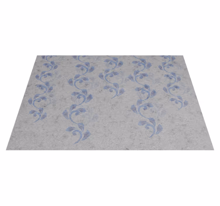 Vinyl tapijt antiek vintage aquarel klimop - TenStickers