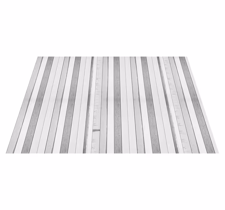 Vinyl tapijt met textuur witte verouderde planken - TenStickers