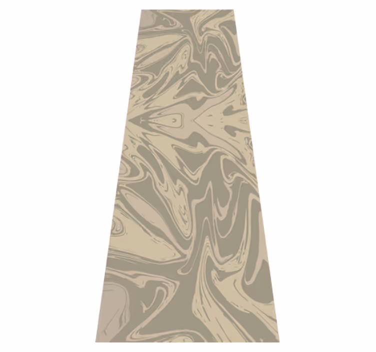 Vinyl tapijt met textuur marmer grijs en goud - TenStickers