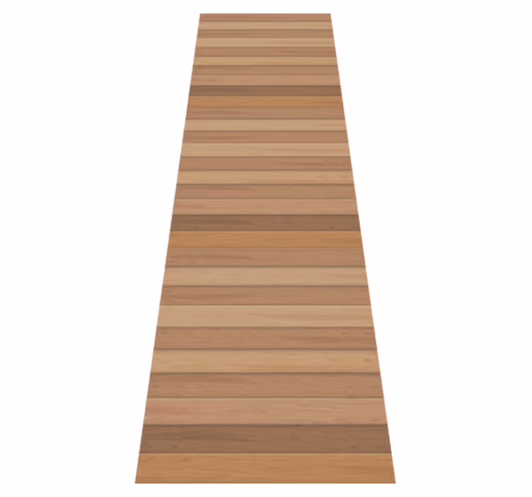 Vinyl tapijt met textuur elegante rustieke houten planken - TenStickers