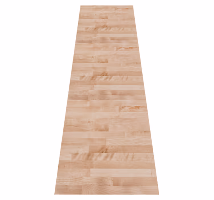 Vinyl tapijt met textuur elegante bruine houten plank - TenStickers