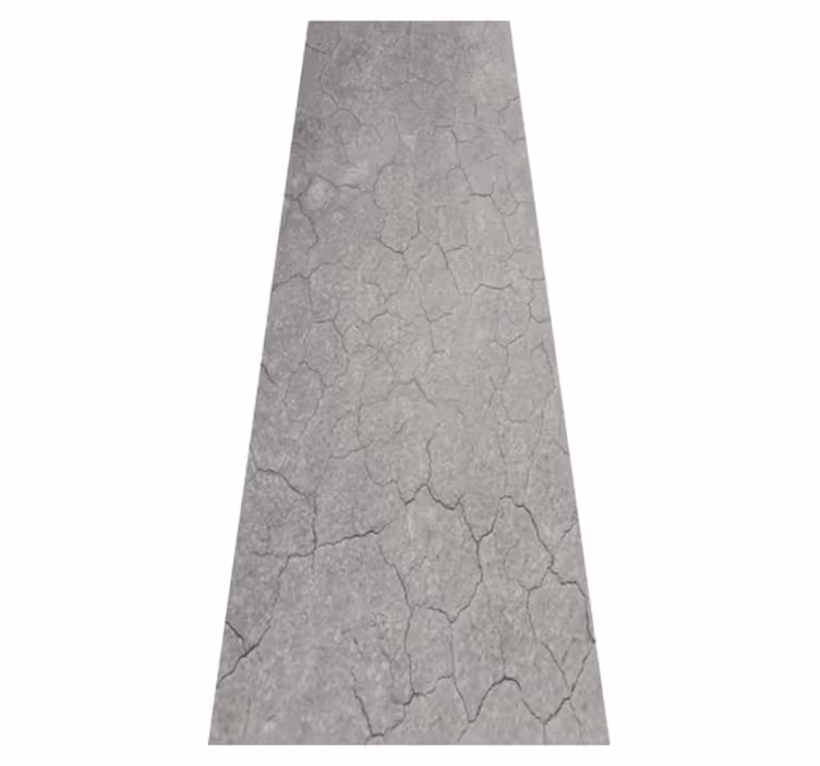 Vinyl tapijt met textuur gebroken rustieke steen design - TenStickers