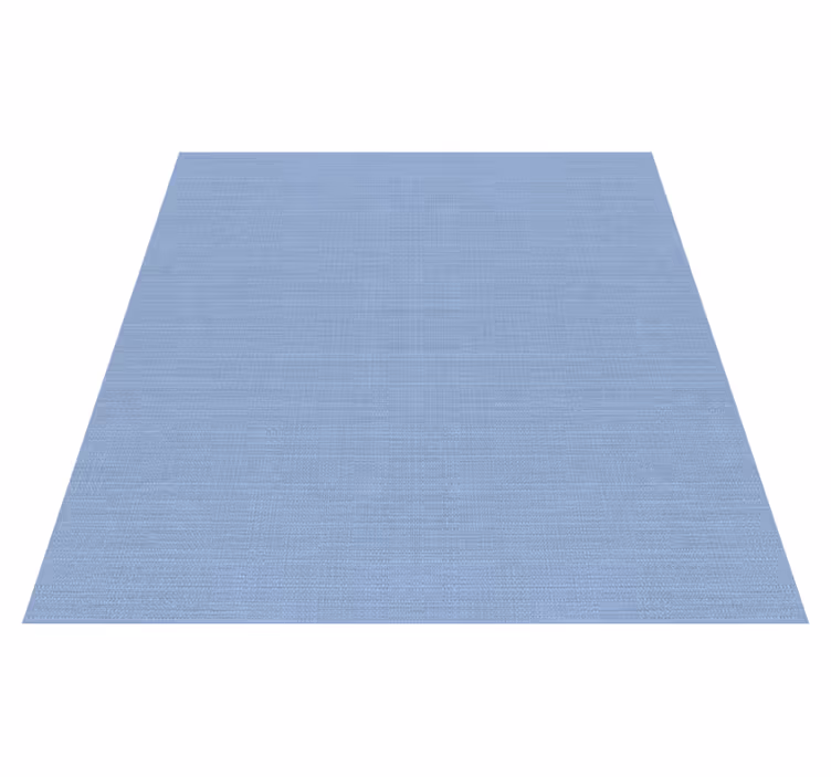 Vinyl tapijt met textuur dun blauw jute motief - TenStickers