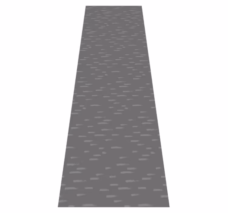Vinyl tapijt voor hal minimalistische grijze betonstrepen - TenStickers