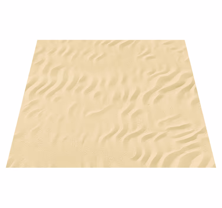 Vinyl tapijt beige zandstructuur - TenStickers