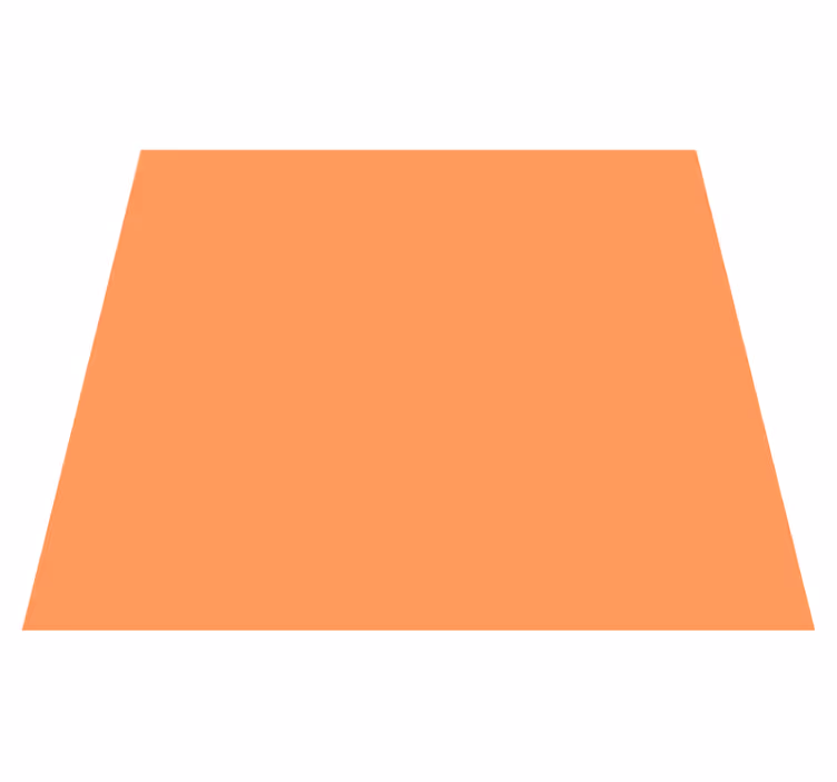 Vinyl tapijt oranje abrikozen crush - TenStickers