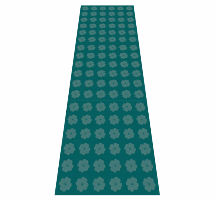 Vinyl tapijt groen st. patrick's day patroon - TenStickers