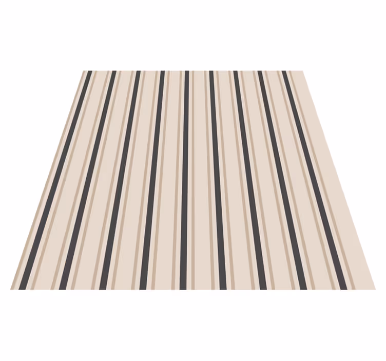 Buitenvinyltapijt zwart en beige kleuren - TenStickers
