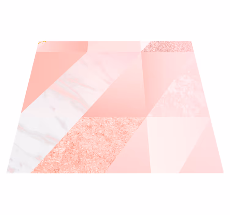 Buitenvinyltapijt roze marmer - TenStickers