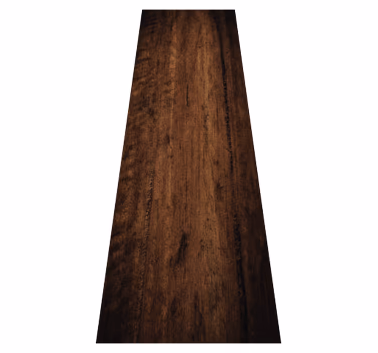 Buitenvinyltapijt ruwe donkerbruine patina hout - TenStickers