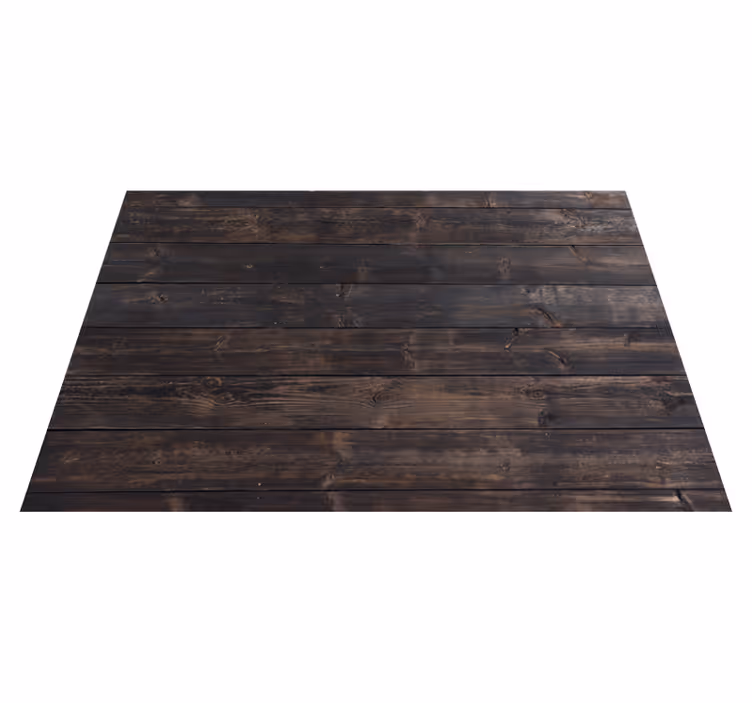 Getextureerde planken vinyl tapijt met houtstructuur - TenStickers