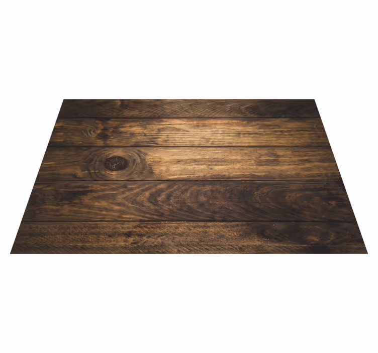 Oude planken vinyl vloerkleed met houtstructuur - TenStickers