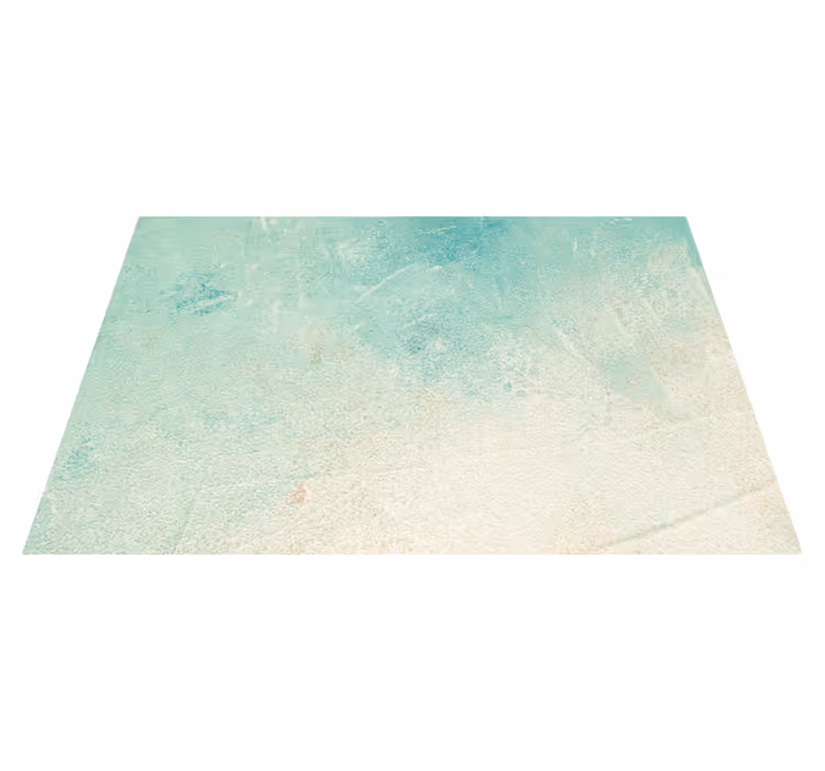 Aqua-getextureerd oppervlak vinyl tapijt met textuur - TenStickers