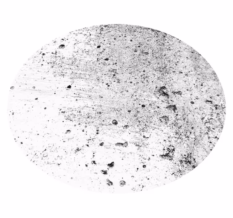 Spetterde cirkelvormig ontwerp vinyl tapijt met textuur - TenStickers