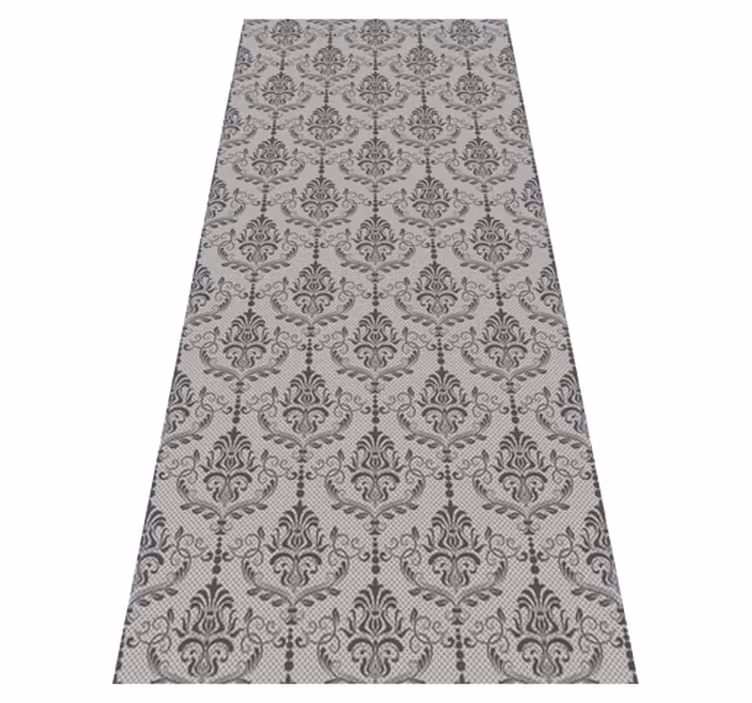 Vinyl tapijt met textuur graceful botanische muze - TenStickers