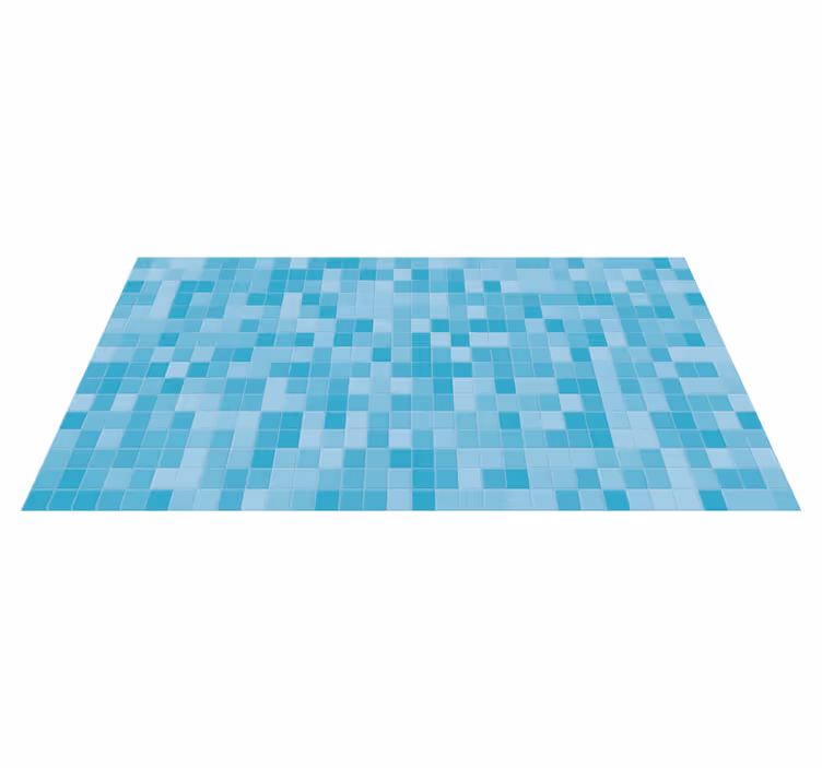 Mozaïek aquategels vinyl tapijt tegels - TenStickers