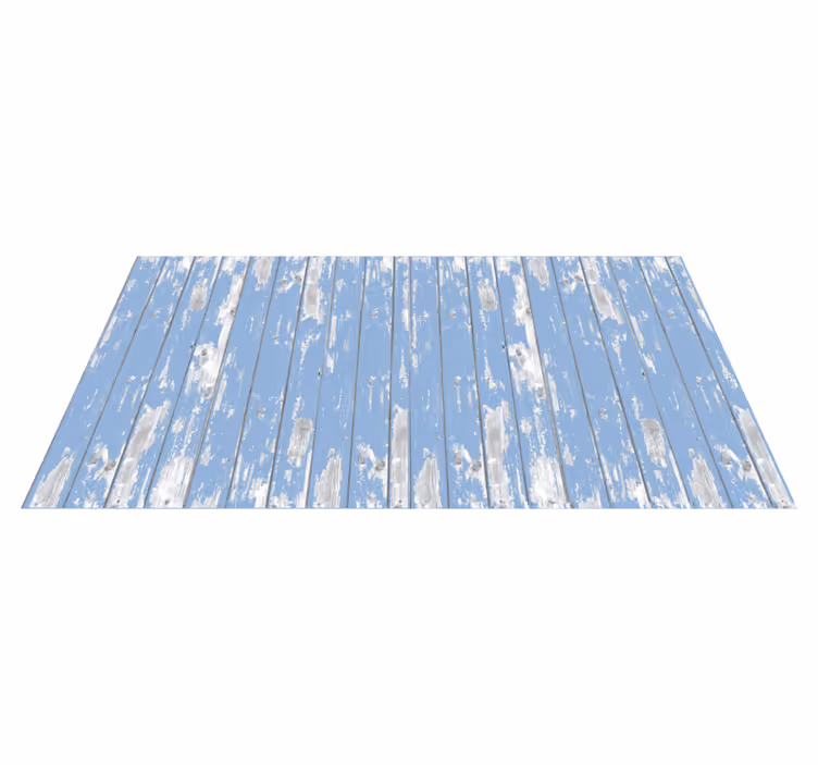 Verweerde houten panelen vinyl tapijt met textuur - TenStickers