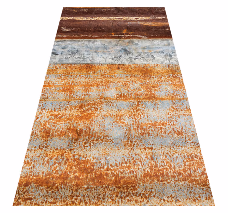 Rustieke elegantie vinyl tapijt met textuur - TenStickers