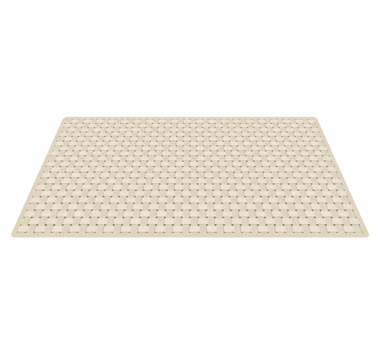 Geweven structuur vinyl tapijt met textuur - TenStickers