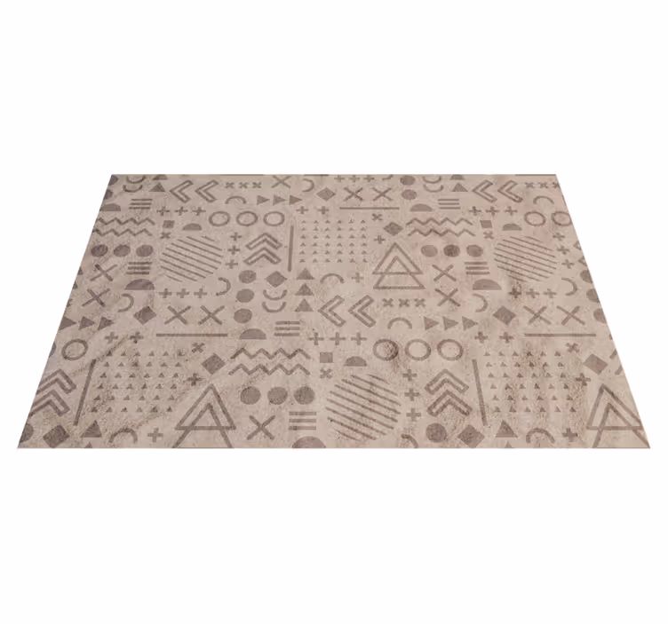 Accessoire met etnische stijl etnisch vinyl tapijt - TenStickers