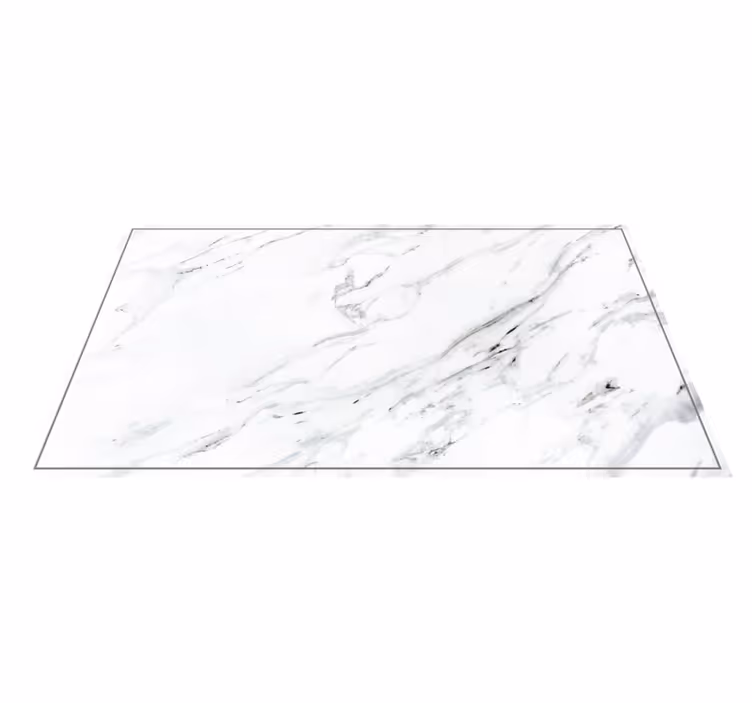 Moderne vinyl vloerkleed Voor keukenmarmereffect - TenStickers