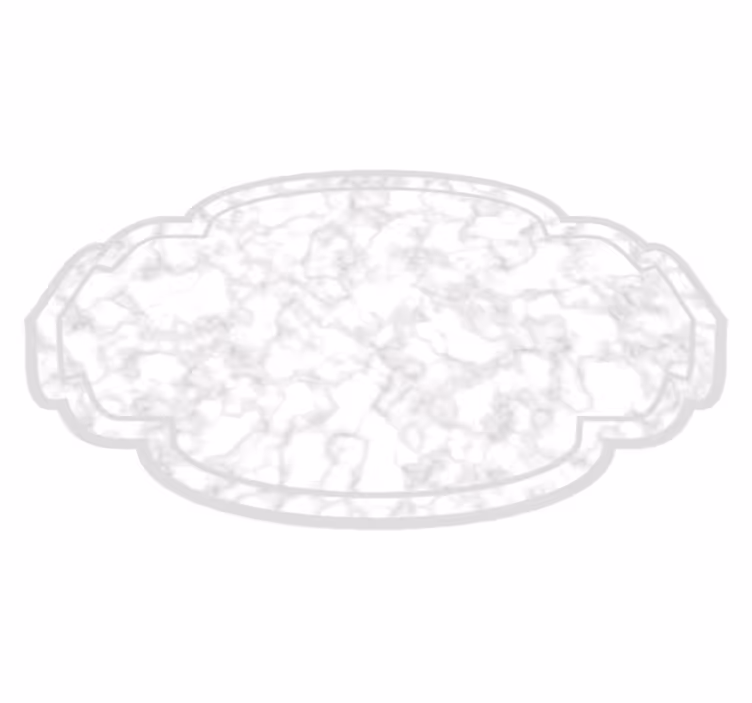 Marmeren vinyl tapijt wolkenvormen - TenStickers
