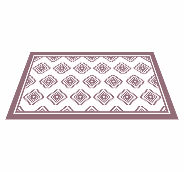 Etnisch motiefontwerp etnisch vinyl tapijt - TenStickers