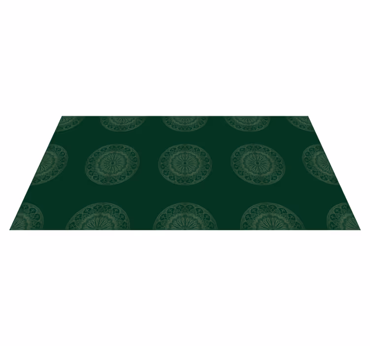 Vinyl tapijt mandala motief ontwerp - TenStickers