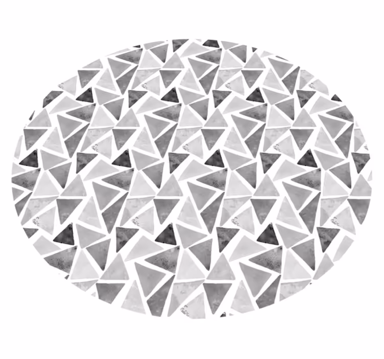 Geometrische marmeren textuur vinyl tapijt geometrisch - TenStickers
