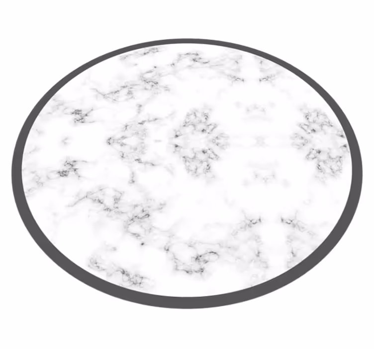 Marmeren schijf marmeren vinyl tapijt - TenStickers