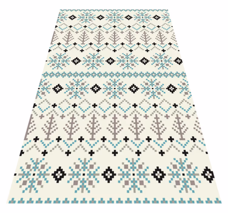 Scandinavische stijl vinyl tapijt Scandinavisch - TenStickers