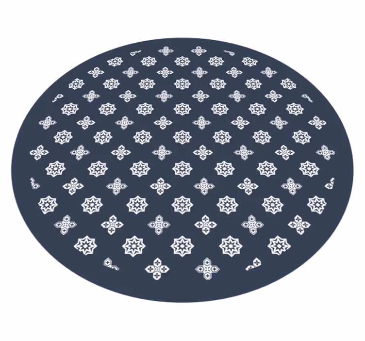 Hemelse patronen vinyl tapijt sterren - TenStickers