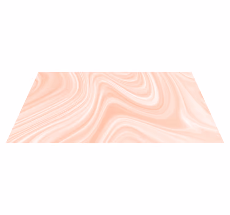 Pastelkleurig golfpatroon vinyl tapijt met textuur - TenStickers