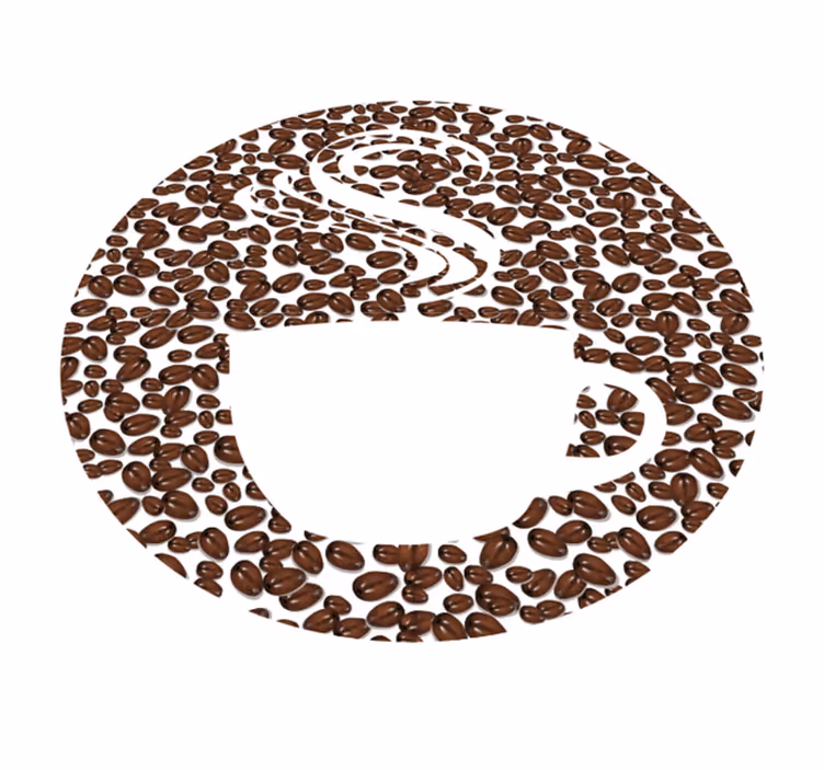 Cafeïne sterrenstelsel vinyl tapijt sterren - TenStickers