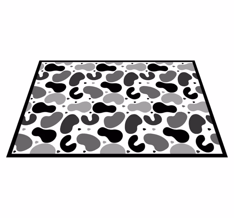 Koeienhuid geïnspireerd vinyl tapijt dierenprint - TenStickers