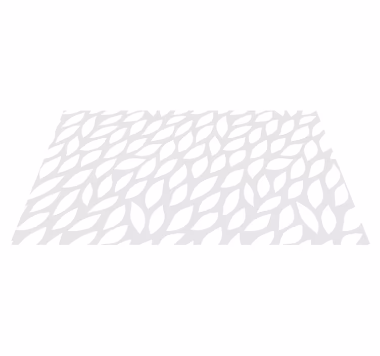 Geometrische schaduwpatronen vinyl vloerkleed keuken - TenStickers
