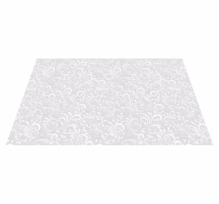 Wervelende elegantie vinyl tapijt met textuur - TenStickers