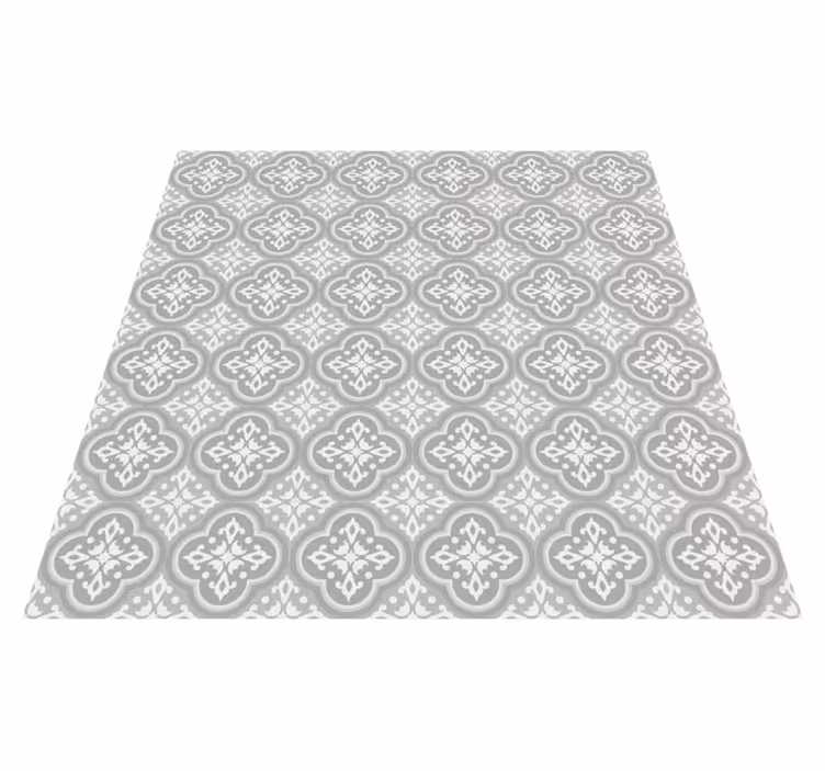 Patroonsymmetrie vinyl tapijt tegels - TenStickers