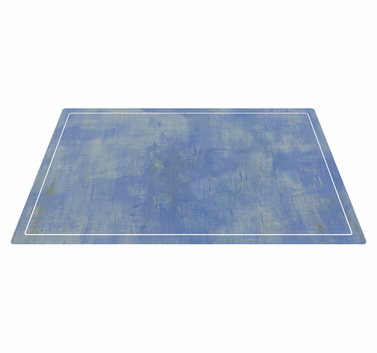 Blauw gestructureerd oppervlak vinyl tapijt met textuur - TenStickers