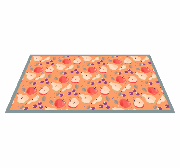 Charmante egels dieren vinyl tapijt - TenStickers