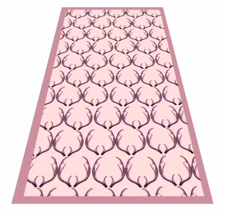 Elegant geweimotief vinyl tapijt Scandinavisch - TenStickers