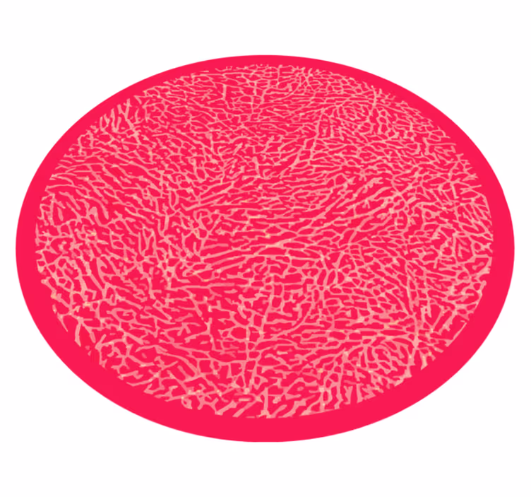 Vinyl tapijt met textuur levendig roze ontwerp - TenStickers