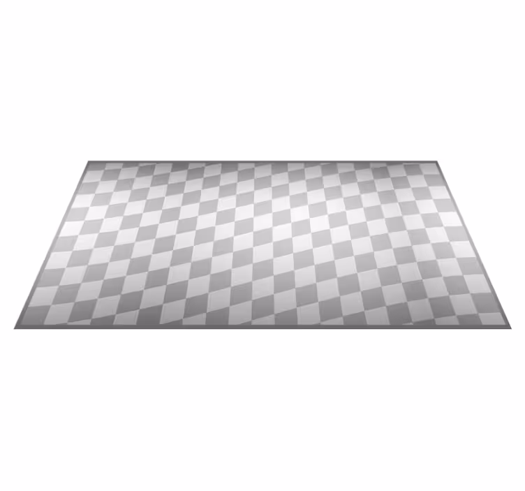 Geruite opstelling vinyl tapijt tegels - TenStickers