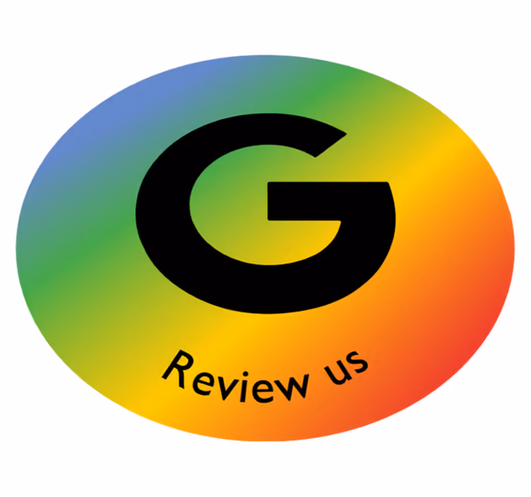 Beoordeel ons op google vinyltapijt uitverkoop - TenStickers